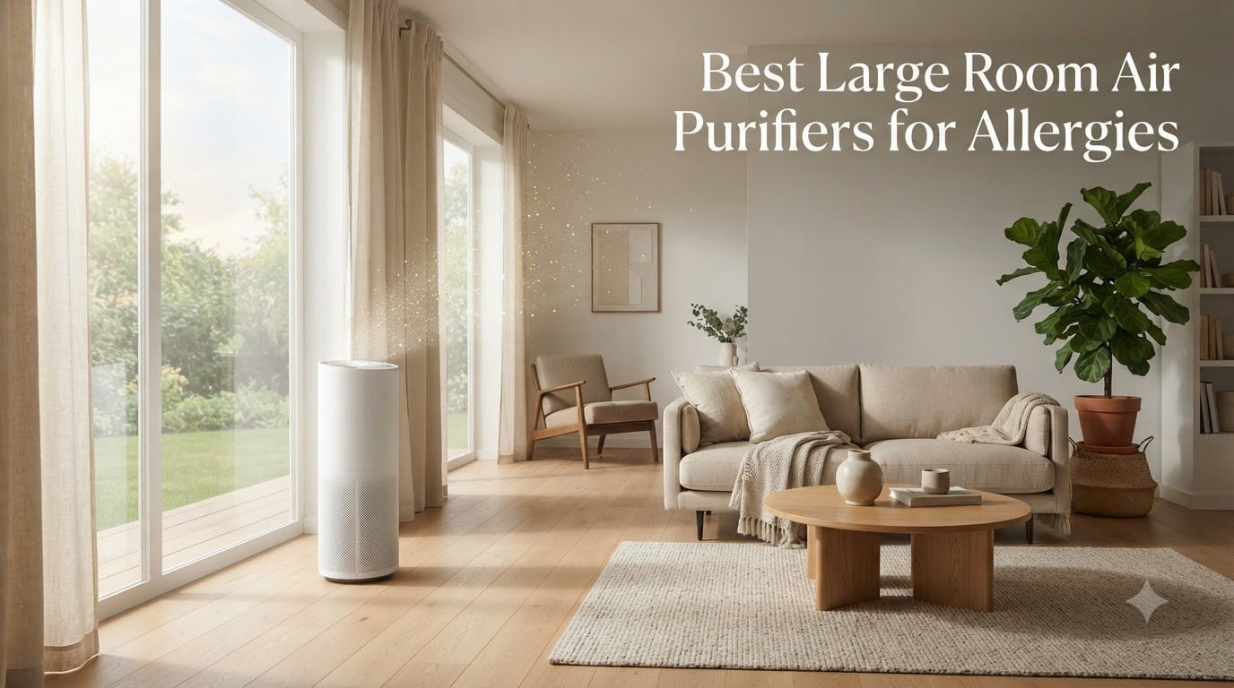 Best Large Room Air Purifiers for Allergies
