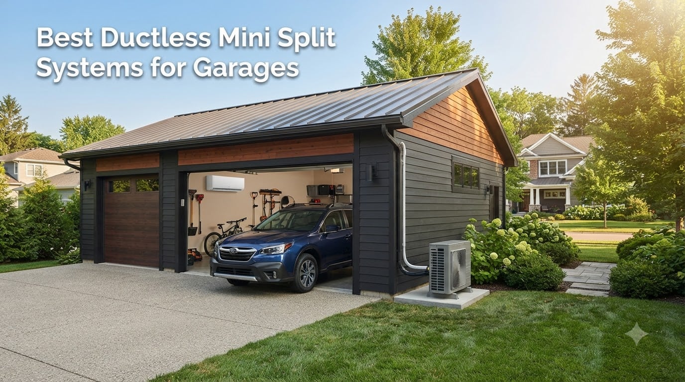 Best Ductless Mini Split Systems for Garages