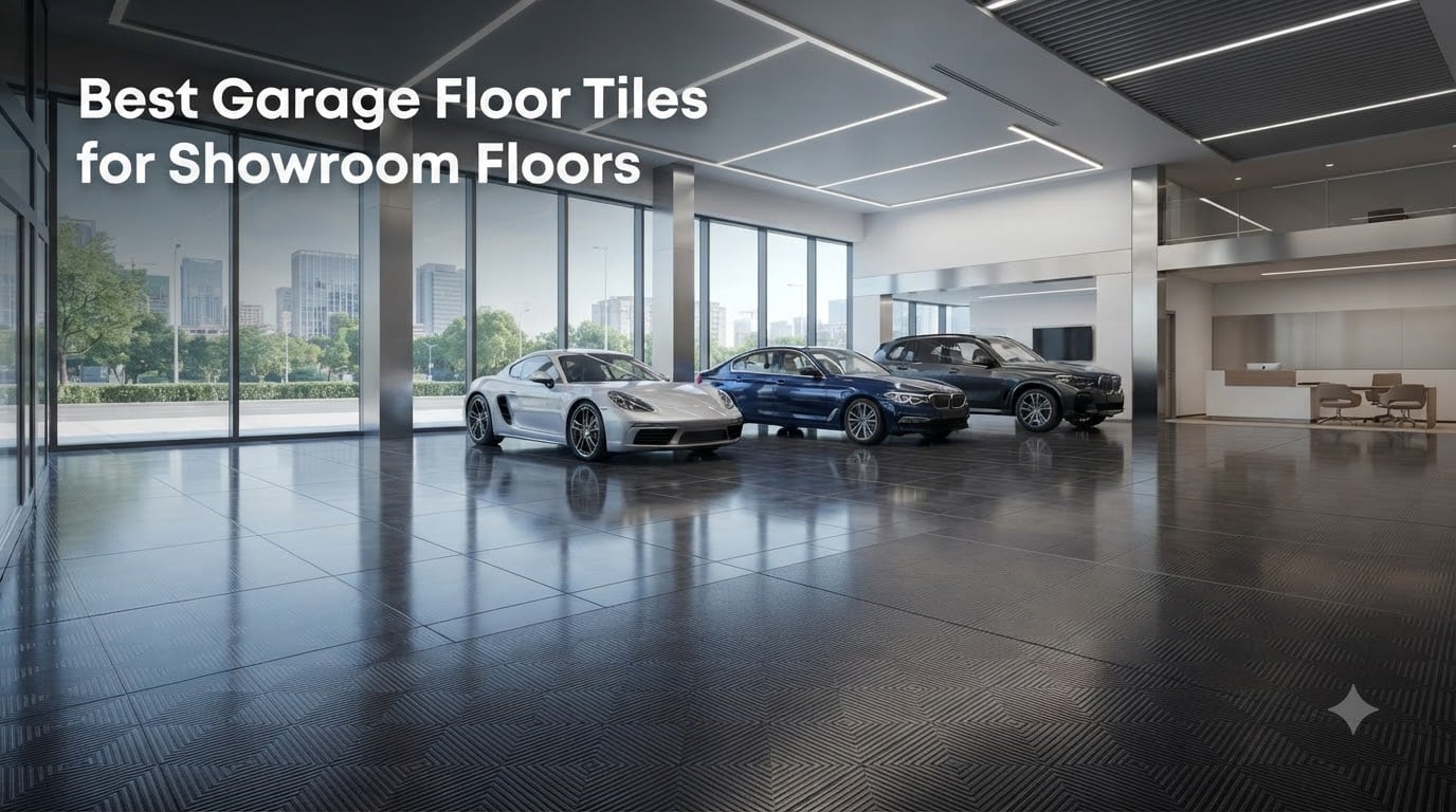 Best Garage Floor Tiles for Showroom Floors