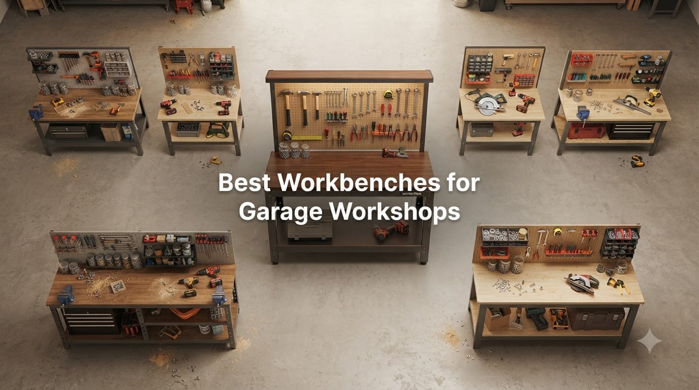 Best Workbenches for Garage Workshops