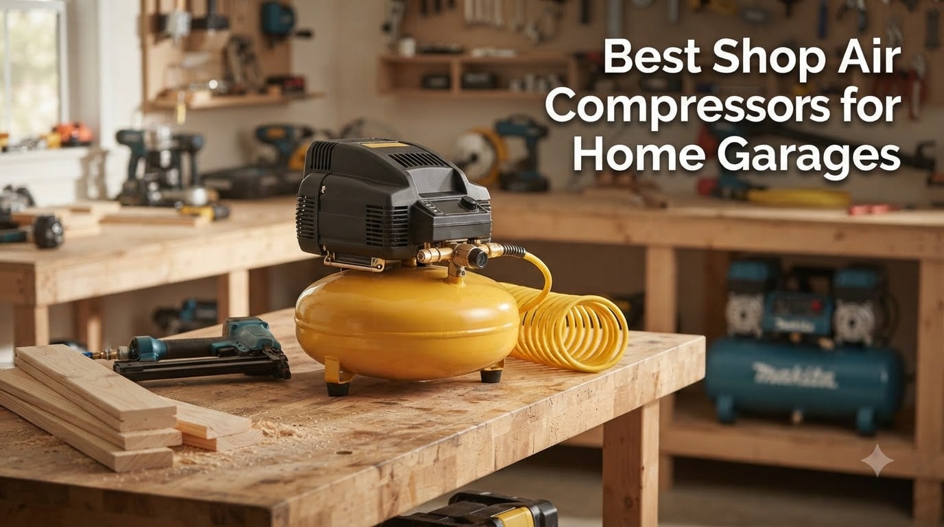 Best Shop Air Compressors for Home Garages