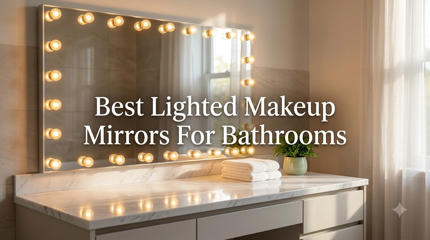 Best Lighted Makeup Mirrors For Bathrooms