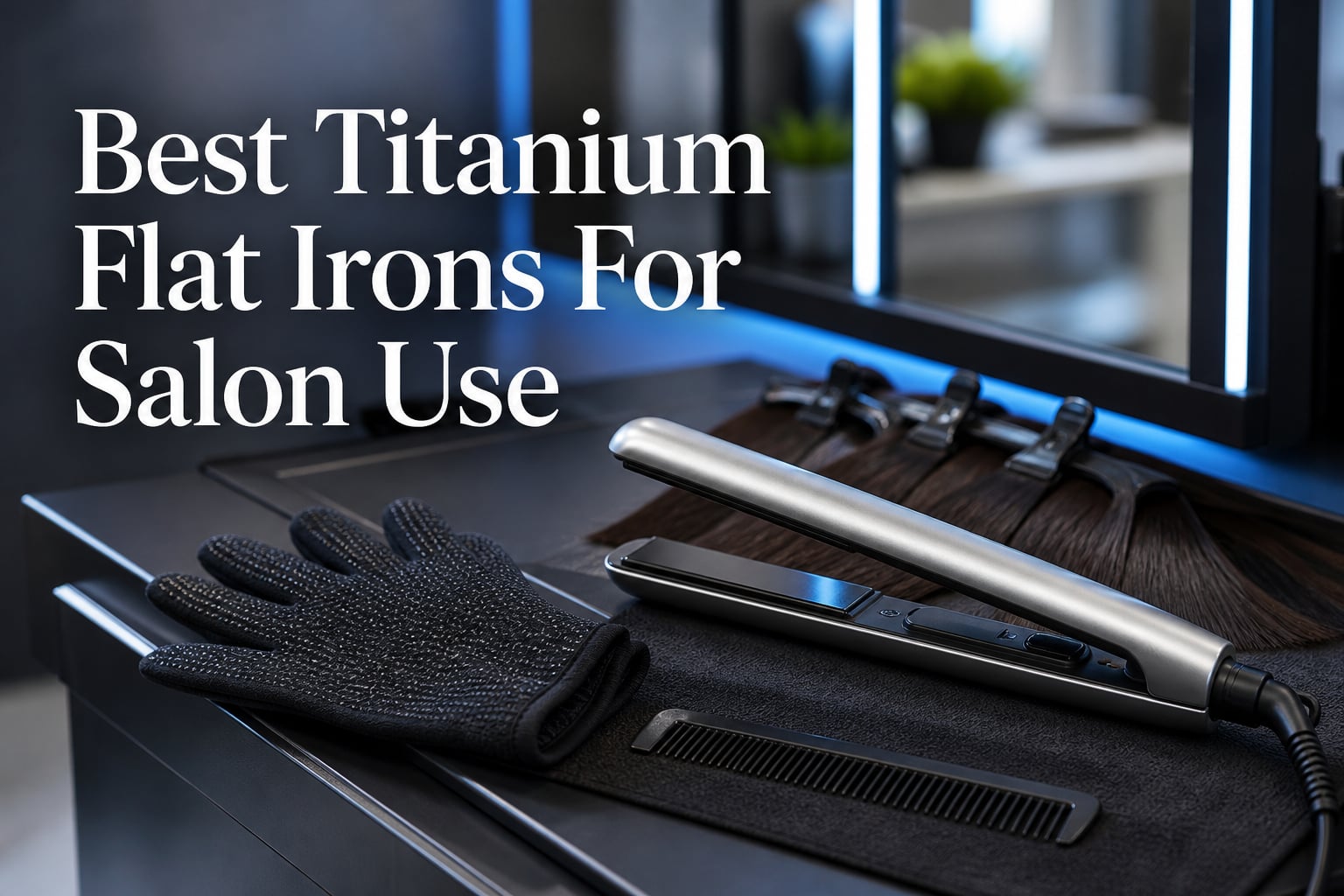 Best Titanium Flat Irons For Salon Use