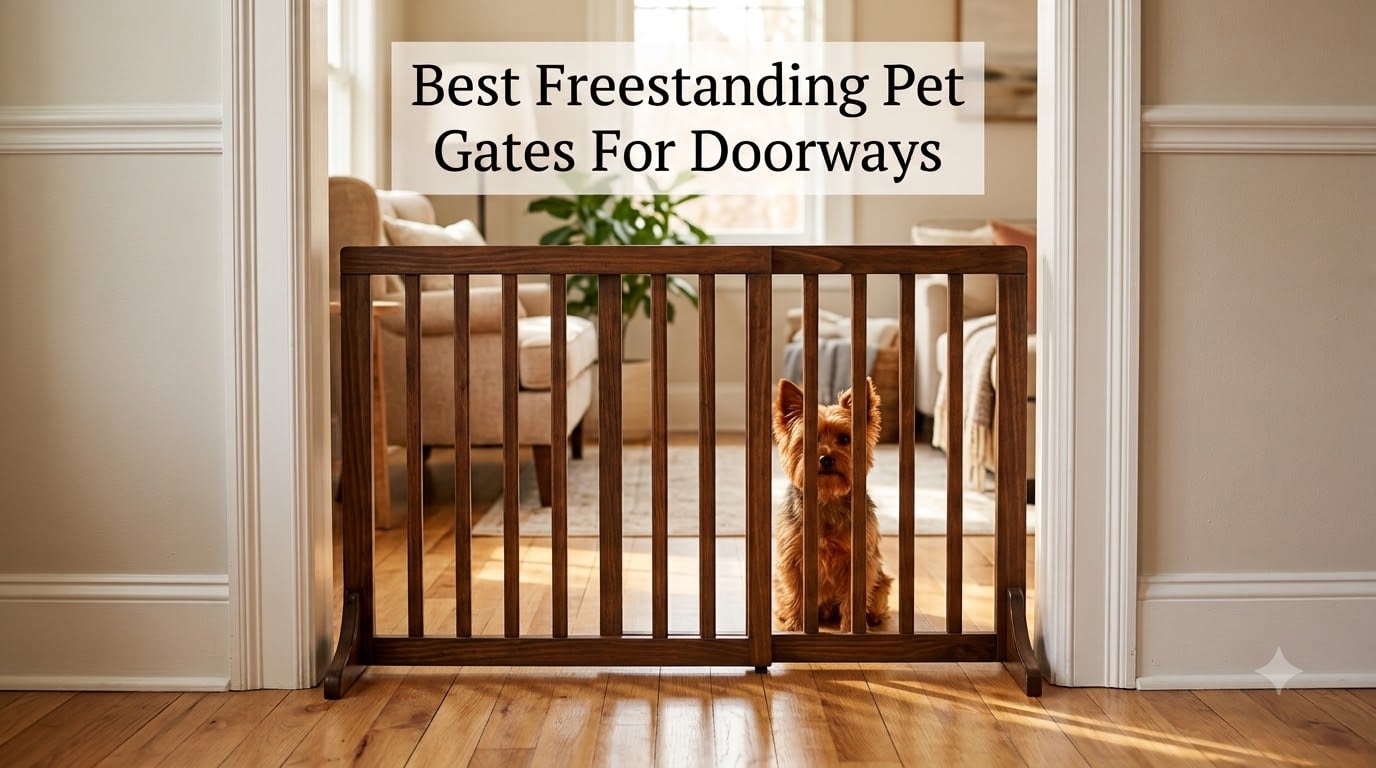 Best Freestanding Pet Gates For Doorways