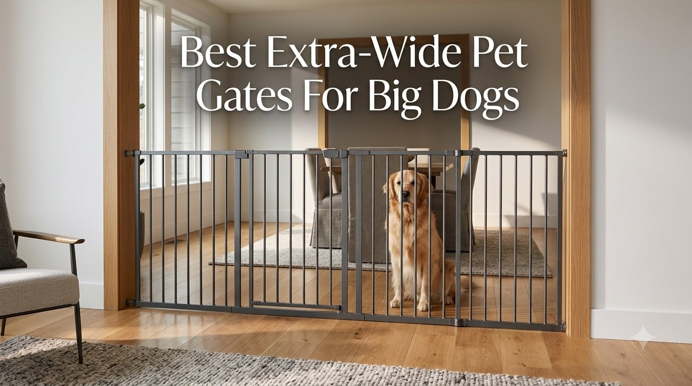 Best Extra-Wide Pet Gates For Big Dogs
