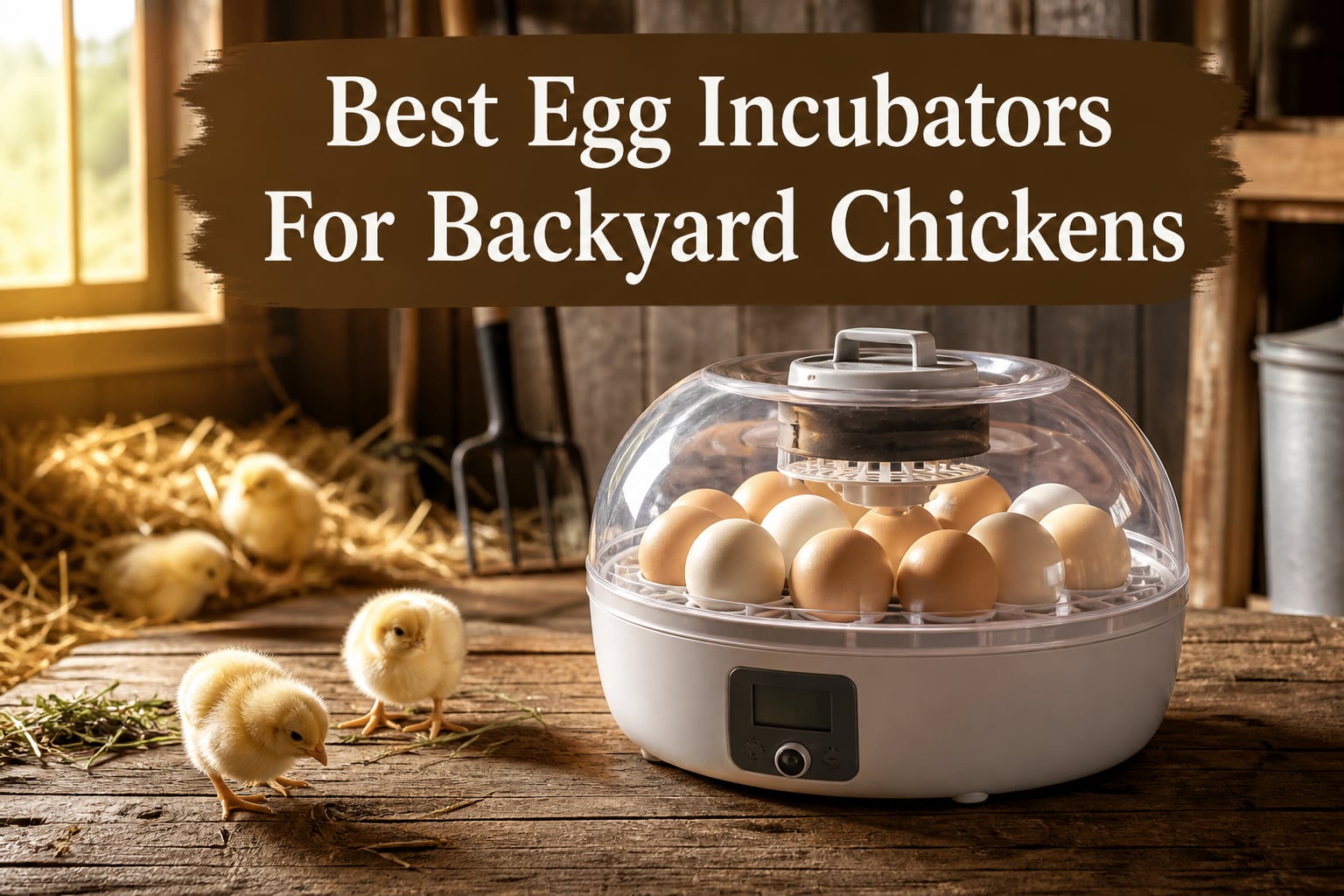 Best Egg Incubators For Backyard Chickens