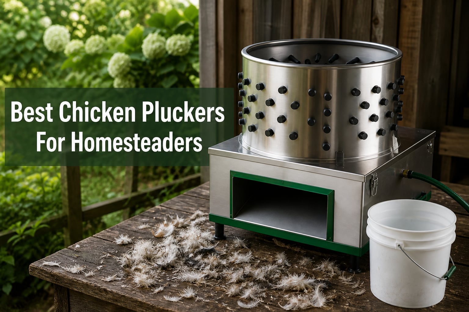 Best Chicken Pluckers For Homesteaders