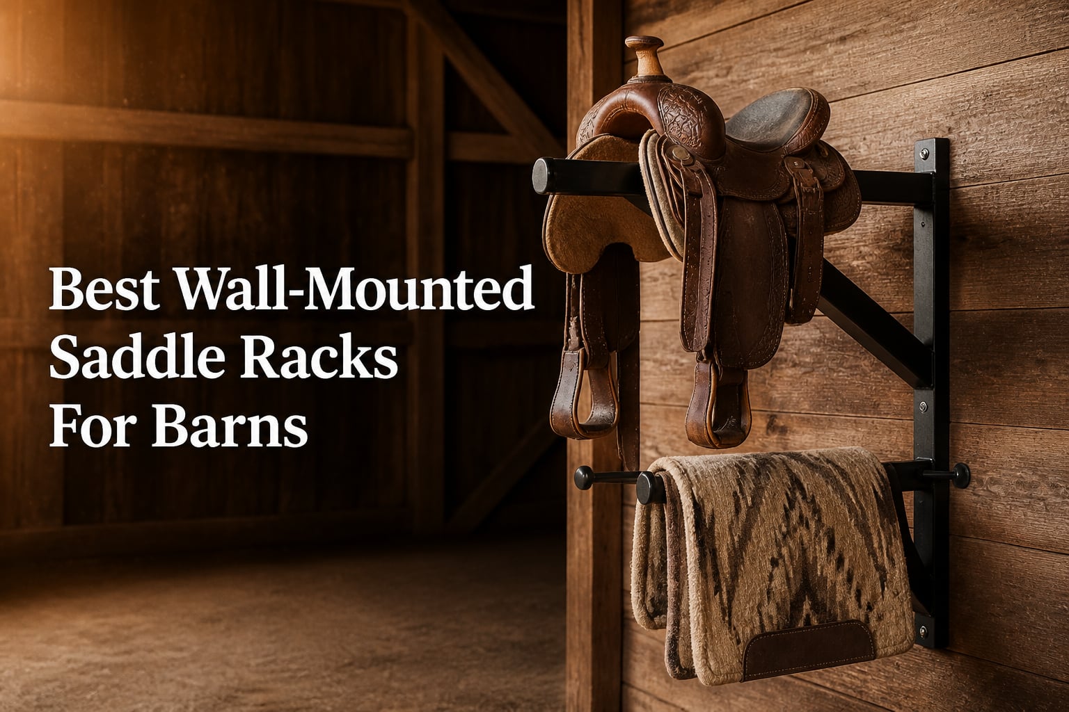 Best Wall-Mounted Saddle Racks For Barns