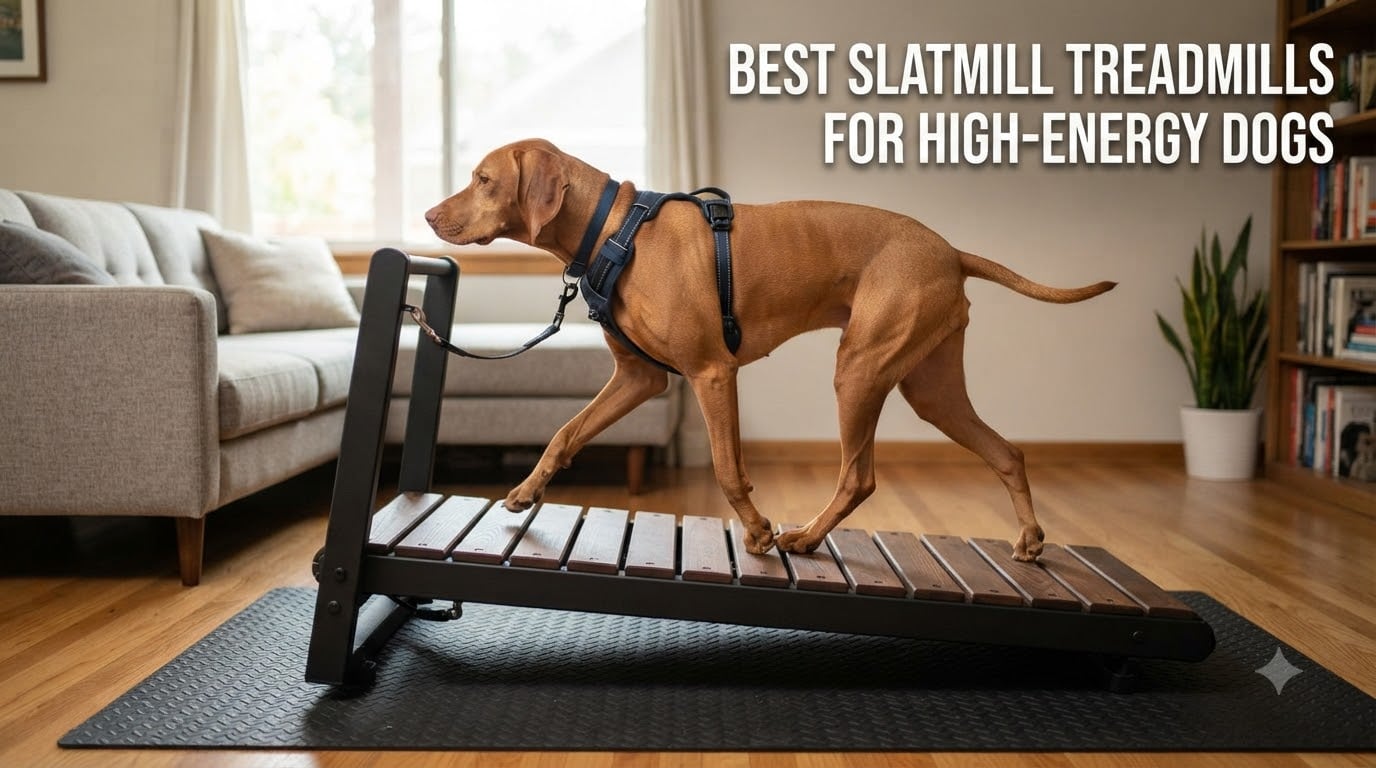 Best Slatmill Treadmills For High-Energy Dogs