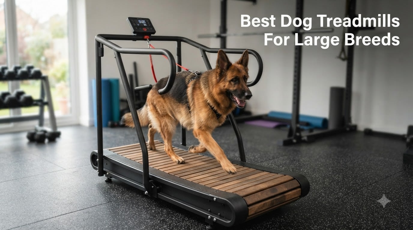 Best Dog Treadmills For Large Breeds