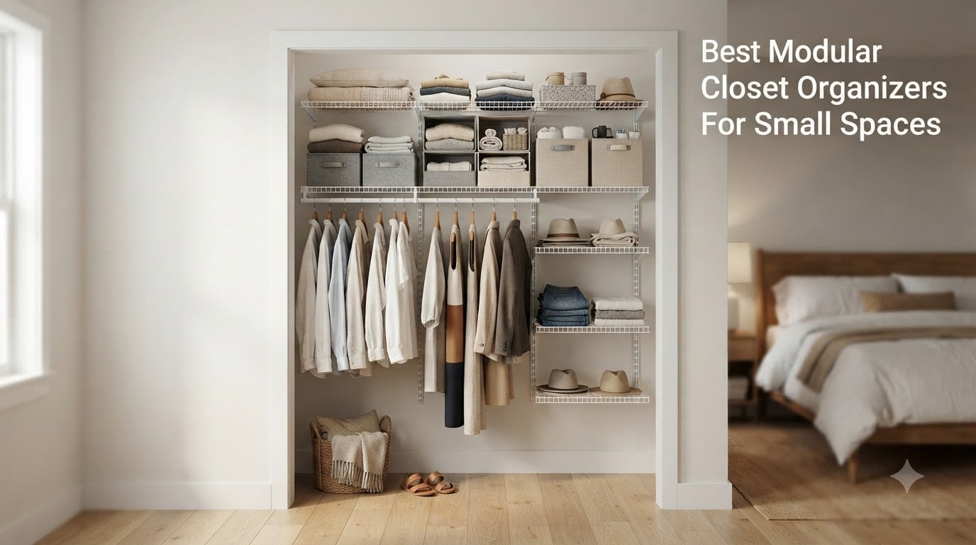 Best Modular Closet Organizers For Small Spaces