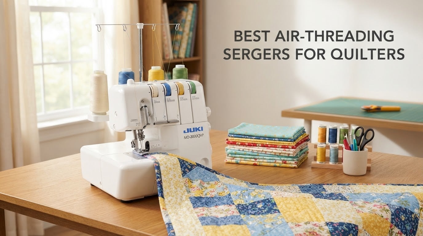 Best Air-Threading Sergers For Quilters