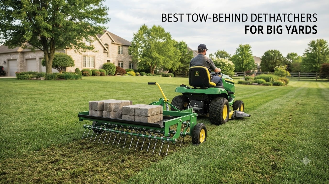 Best Tow-Behind Dethatchers For Big Yards