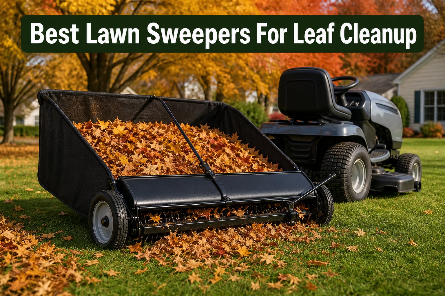 Best Lawn Sweepers For Leaf Cleanup