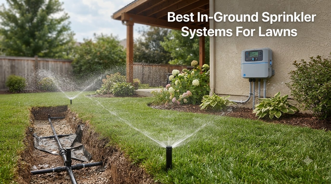 Best In-Ground Sprinkler Systems For Lawns