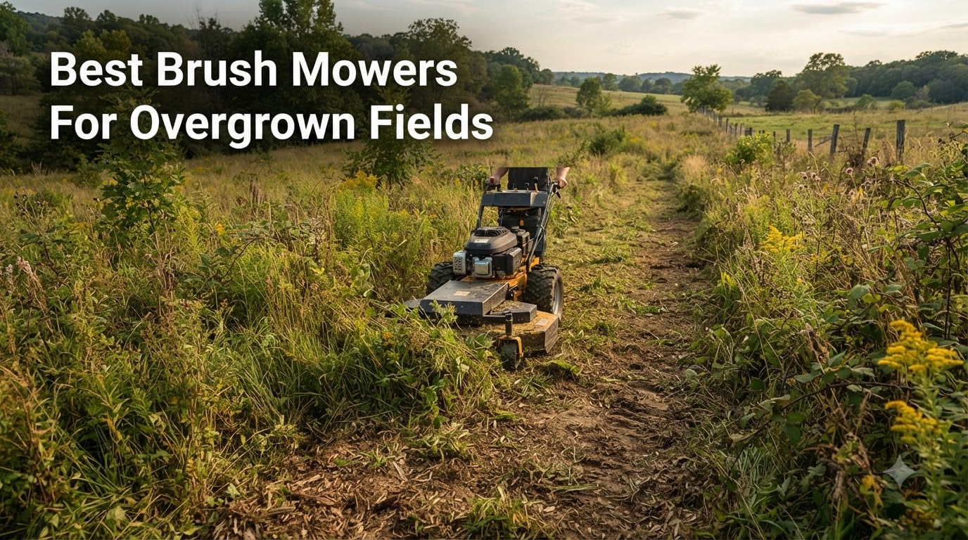 Best Brush Mowers For Overgrown Fields