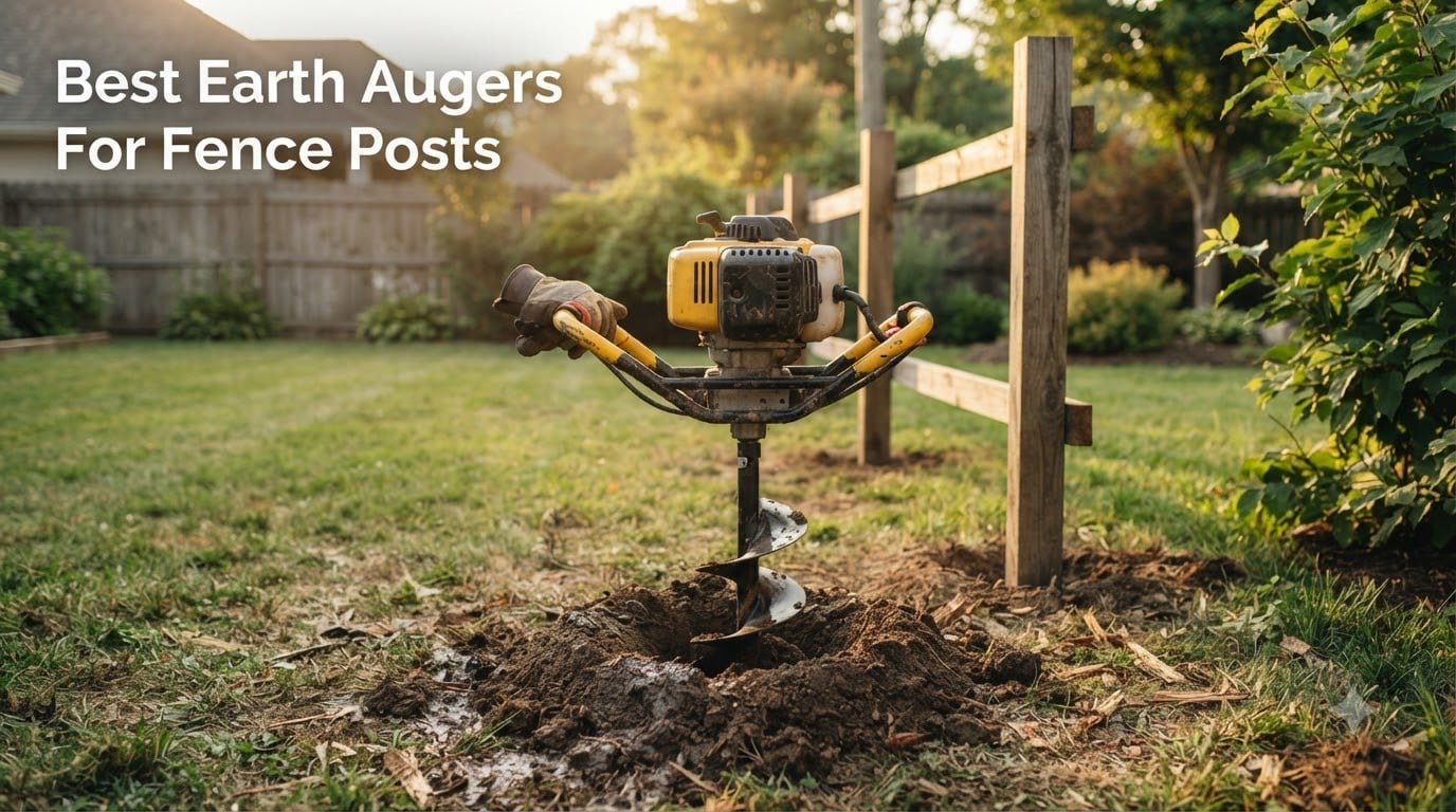 Best Earth Augers For Fence Posts