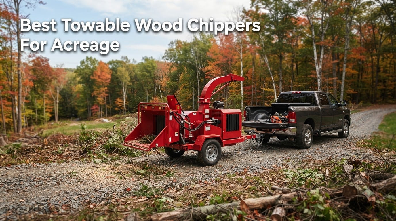 Best Towable Wood Chippers For Acreage