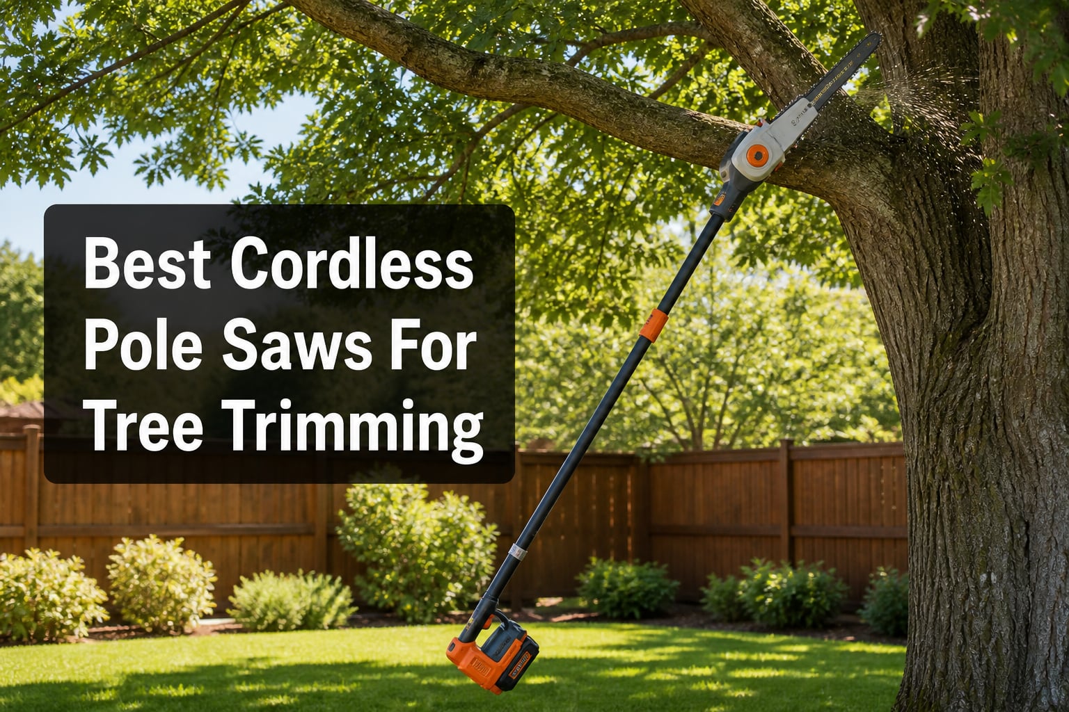Best Cordless Pole Saws For Tree Trimming