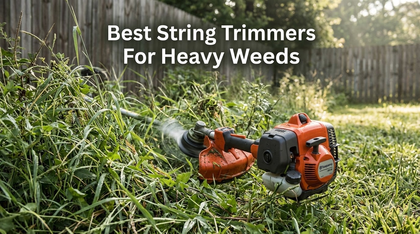 Best String Trimmers For Heavy Weeds