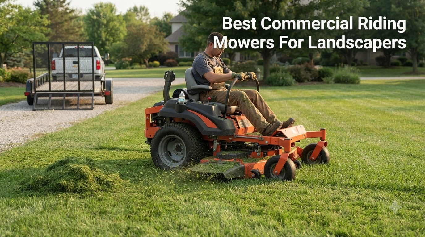 Best Commercial Riding Mowers For Landscapers