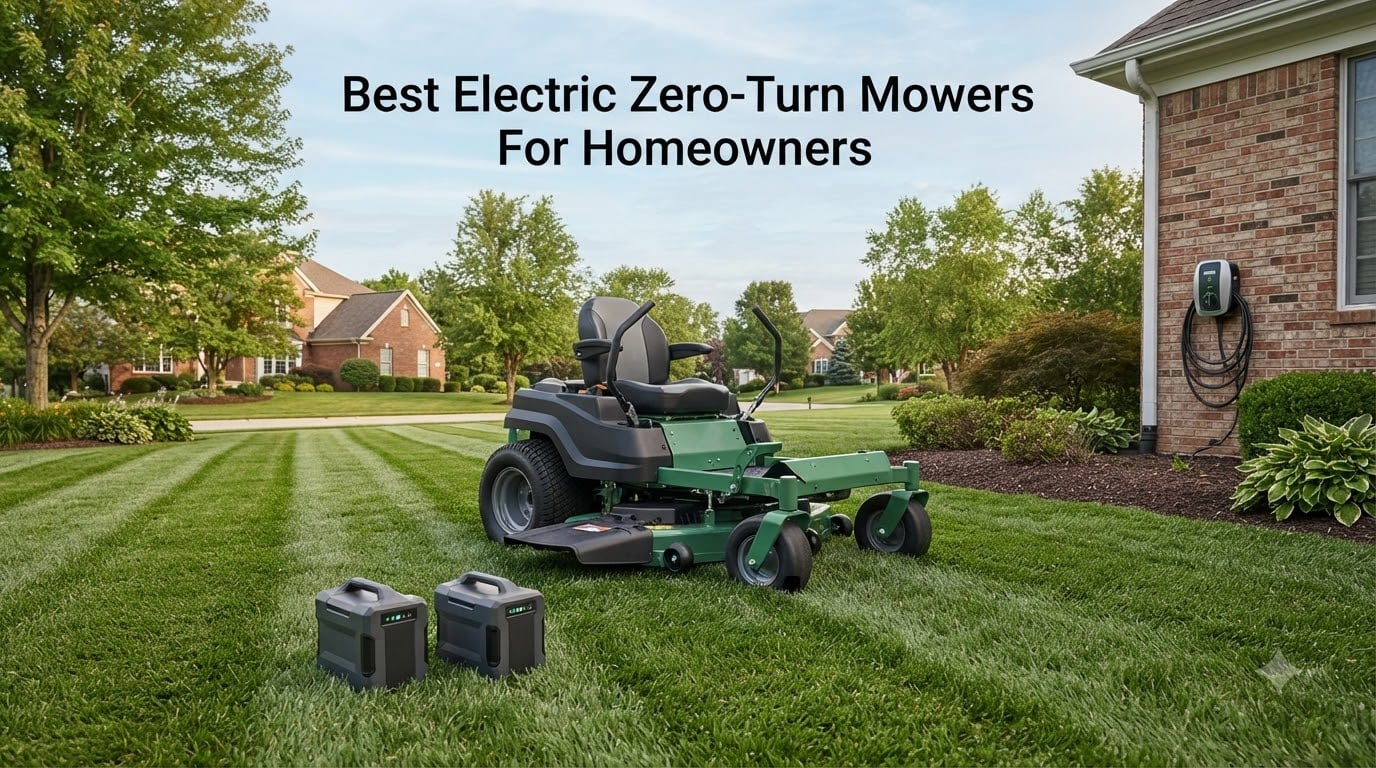 Best Electric Zero-Turn Mowers For Homeowners