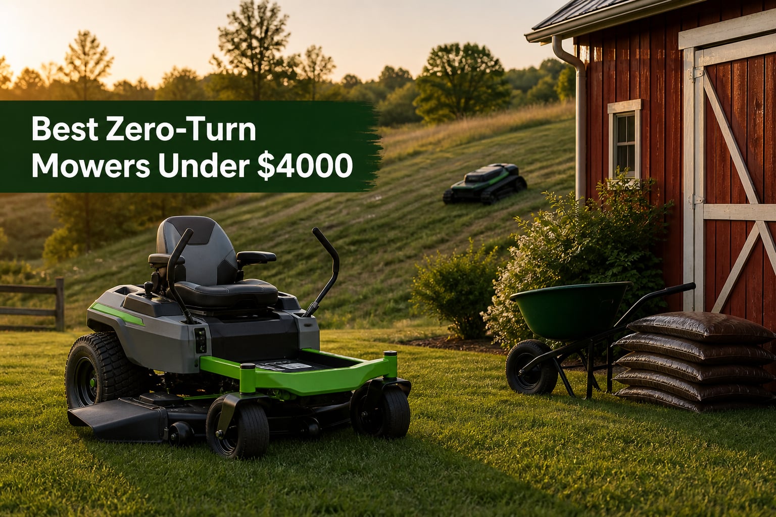 Best Zero-Turn Mowers Under $4000