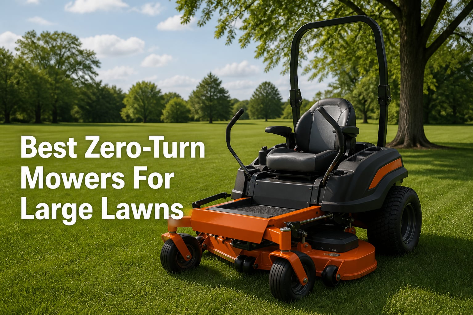 Best Zero-Turn Mowers For Large Lawns