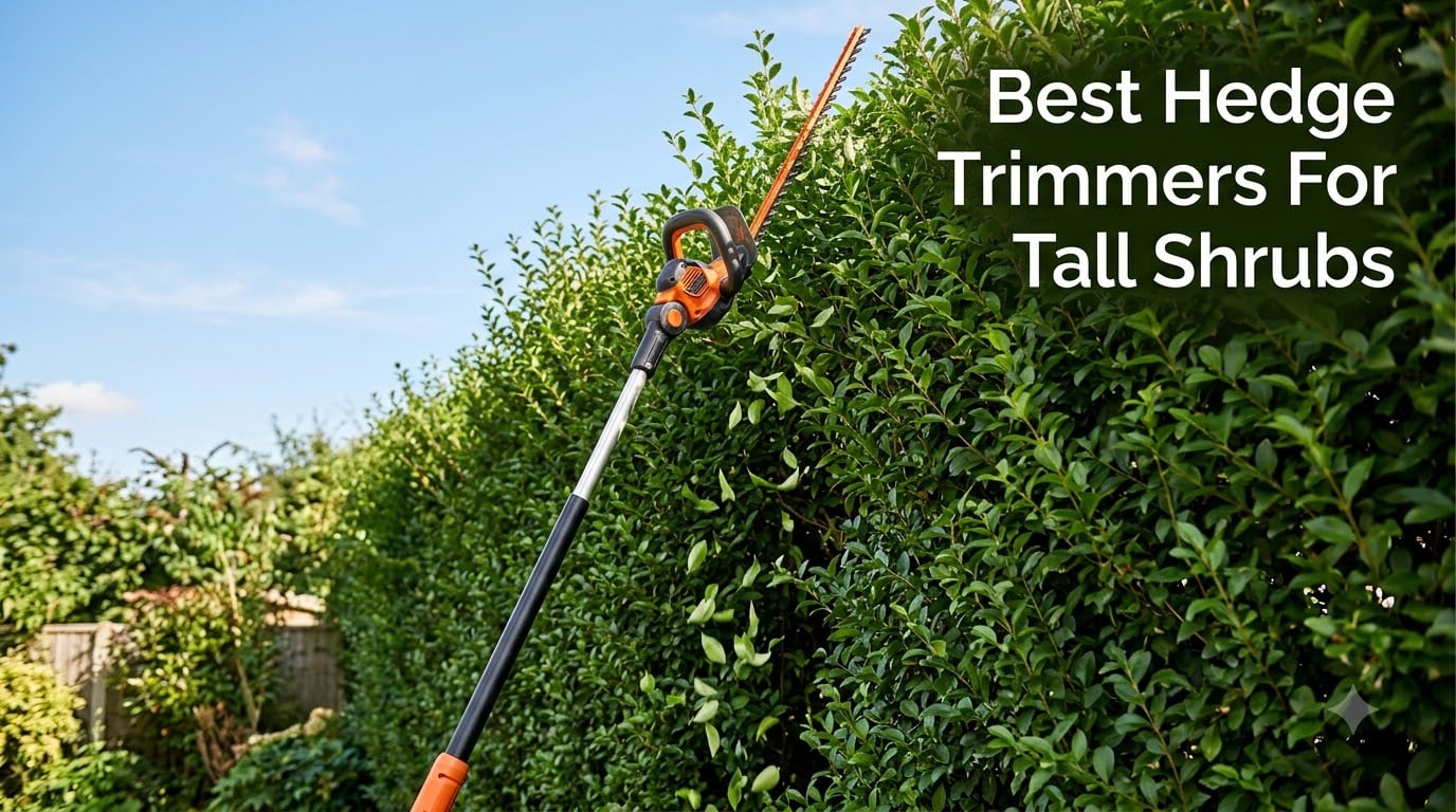 Best Hedge Trimmers For Tall Shrubs