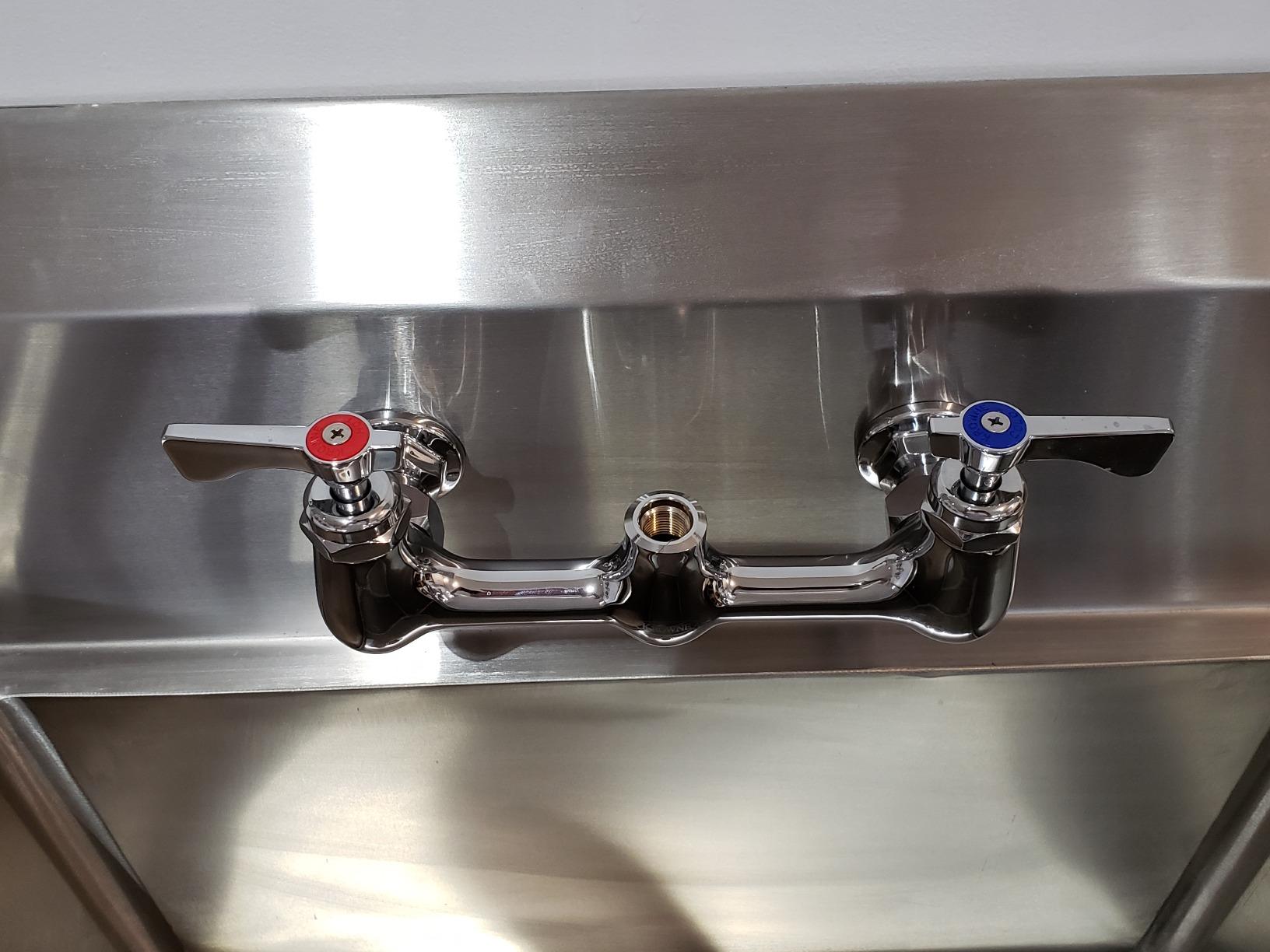 Krowne 17-109WL Low Lead Wall Mount Pre-Rinse Faucet with 12