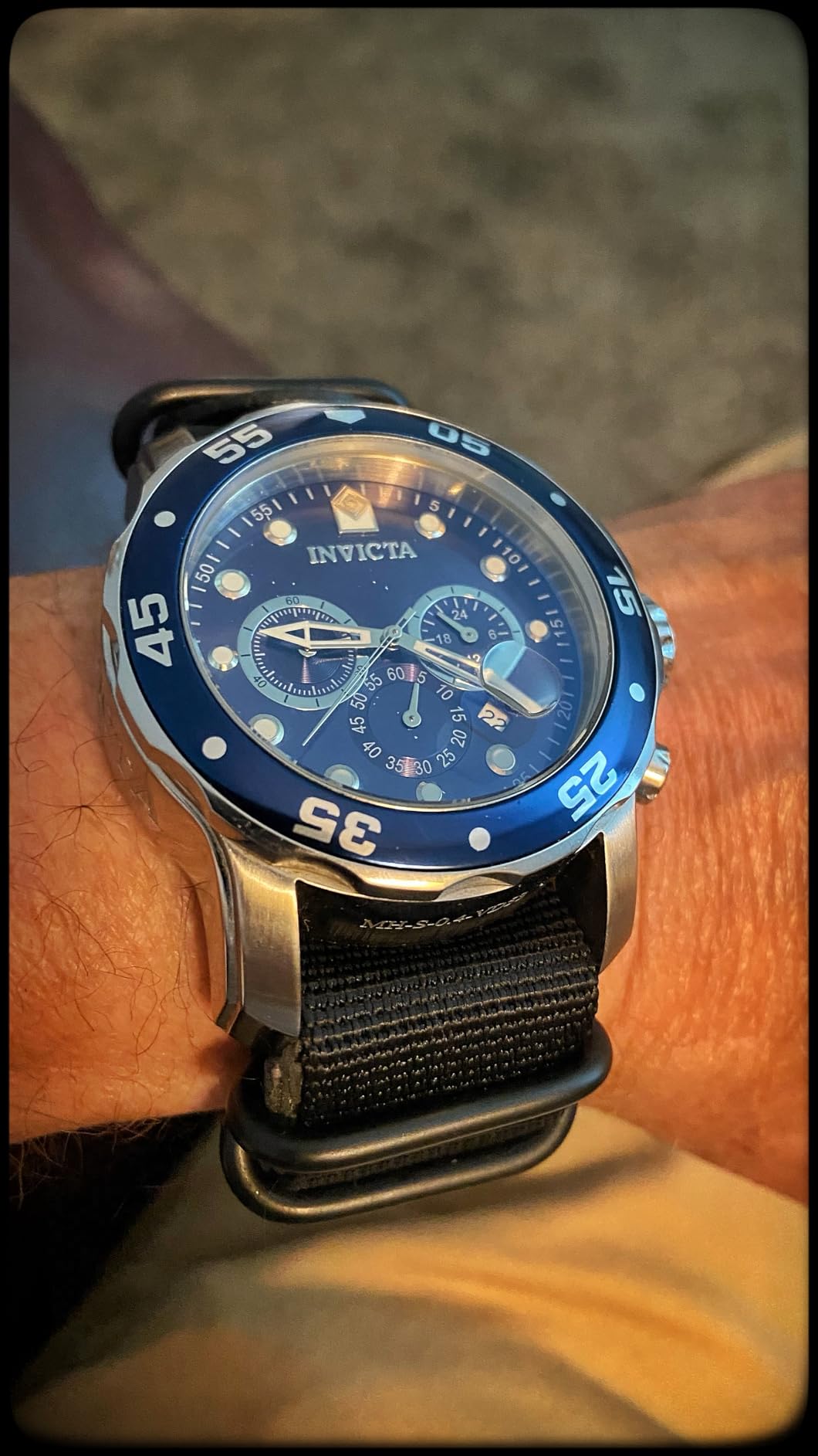 Invicta Men's Pro Diver Collection Chronograph Watch customer photo 2