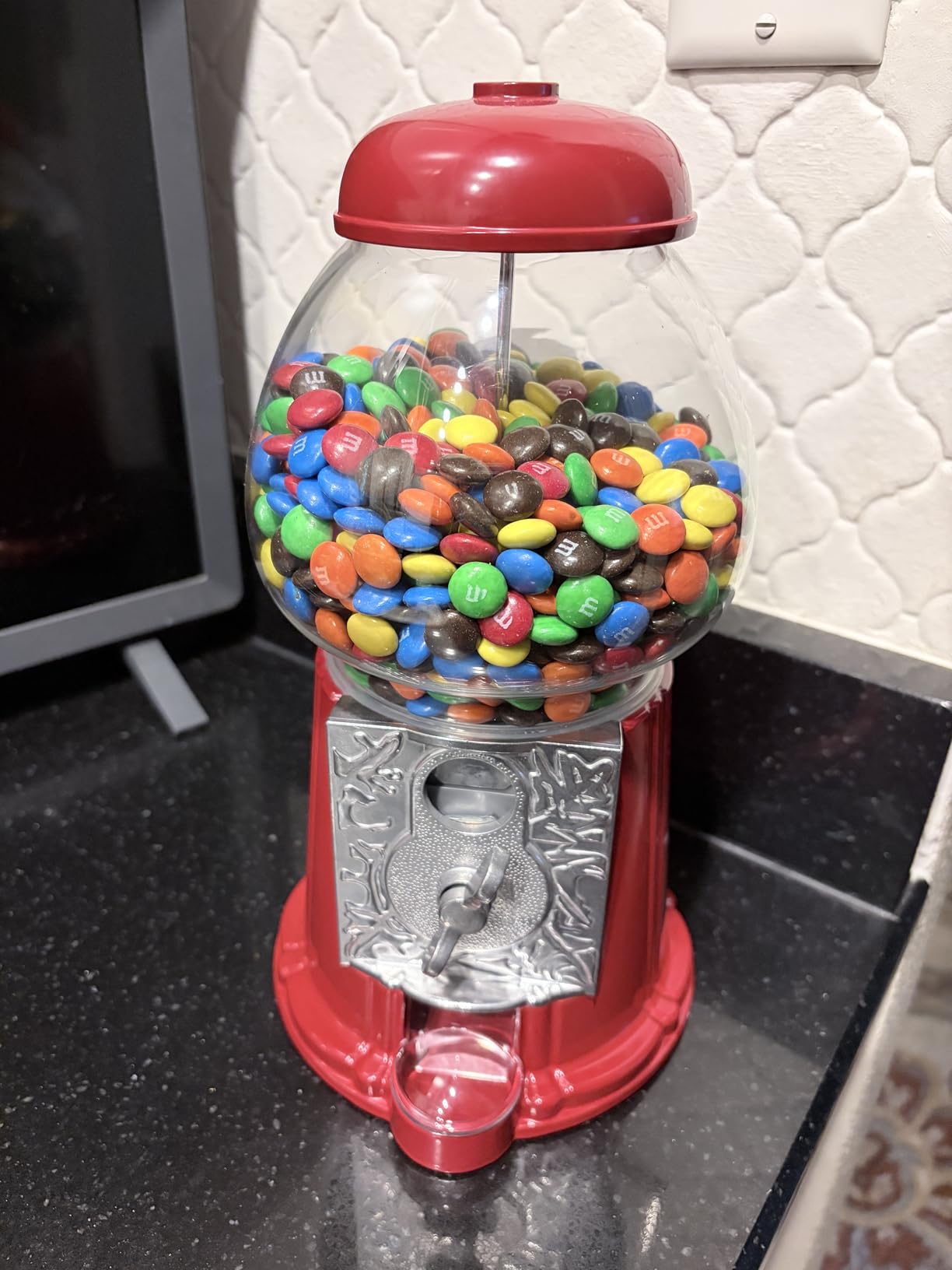 Great Northern Popcorn Vintage Gumball Machine, Red, 11