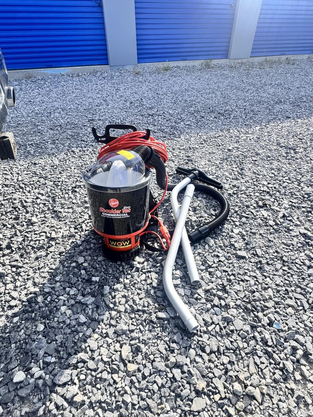 Hoover Commercial Shoulder Vac Pro Bagged Backpack Vacuum Cleaner customer photo 1