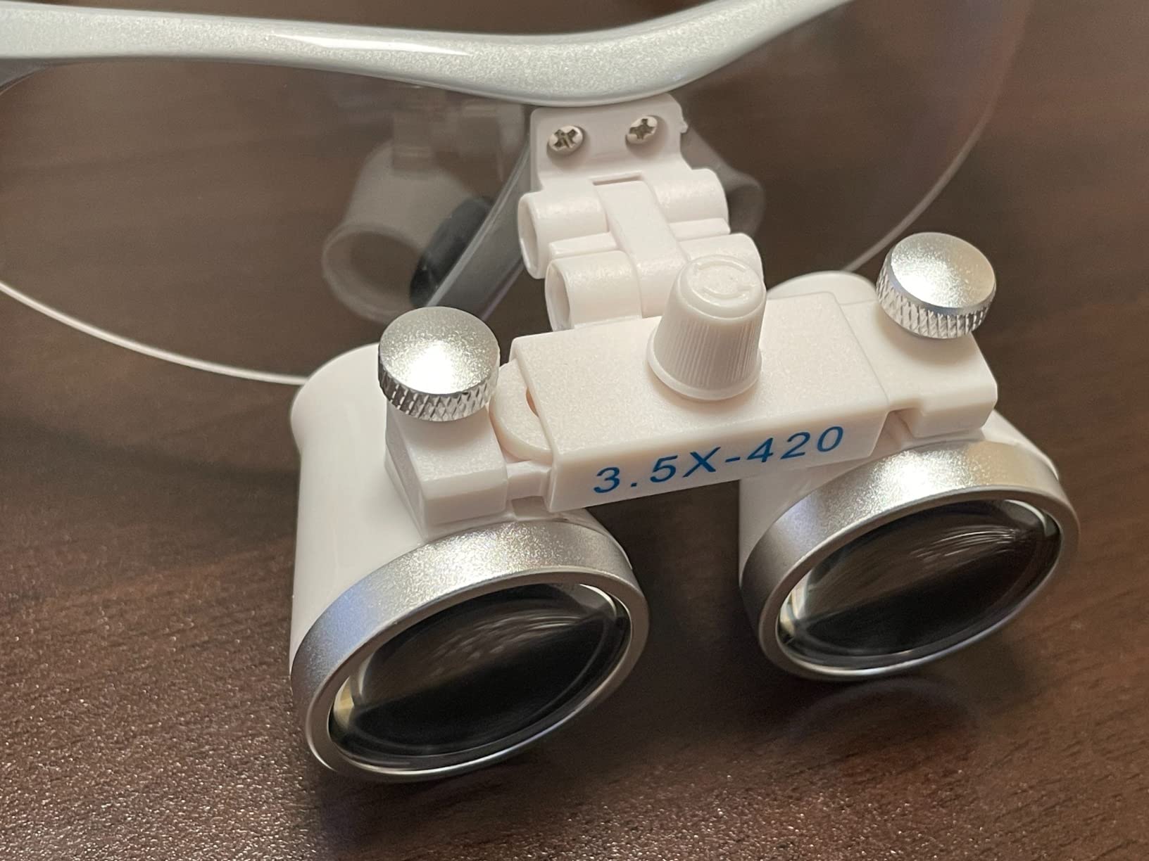 3.5X Binocular Loupes 420mm Working Distance Glasses customer photo 1