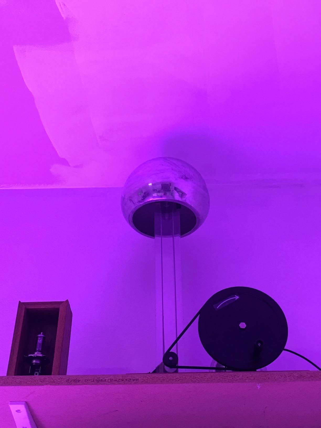 EISCO Hand Crank Van de Graaff Generator, up to 100kV - Static Electricity Generator, Hand Generator - 7.5