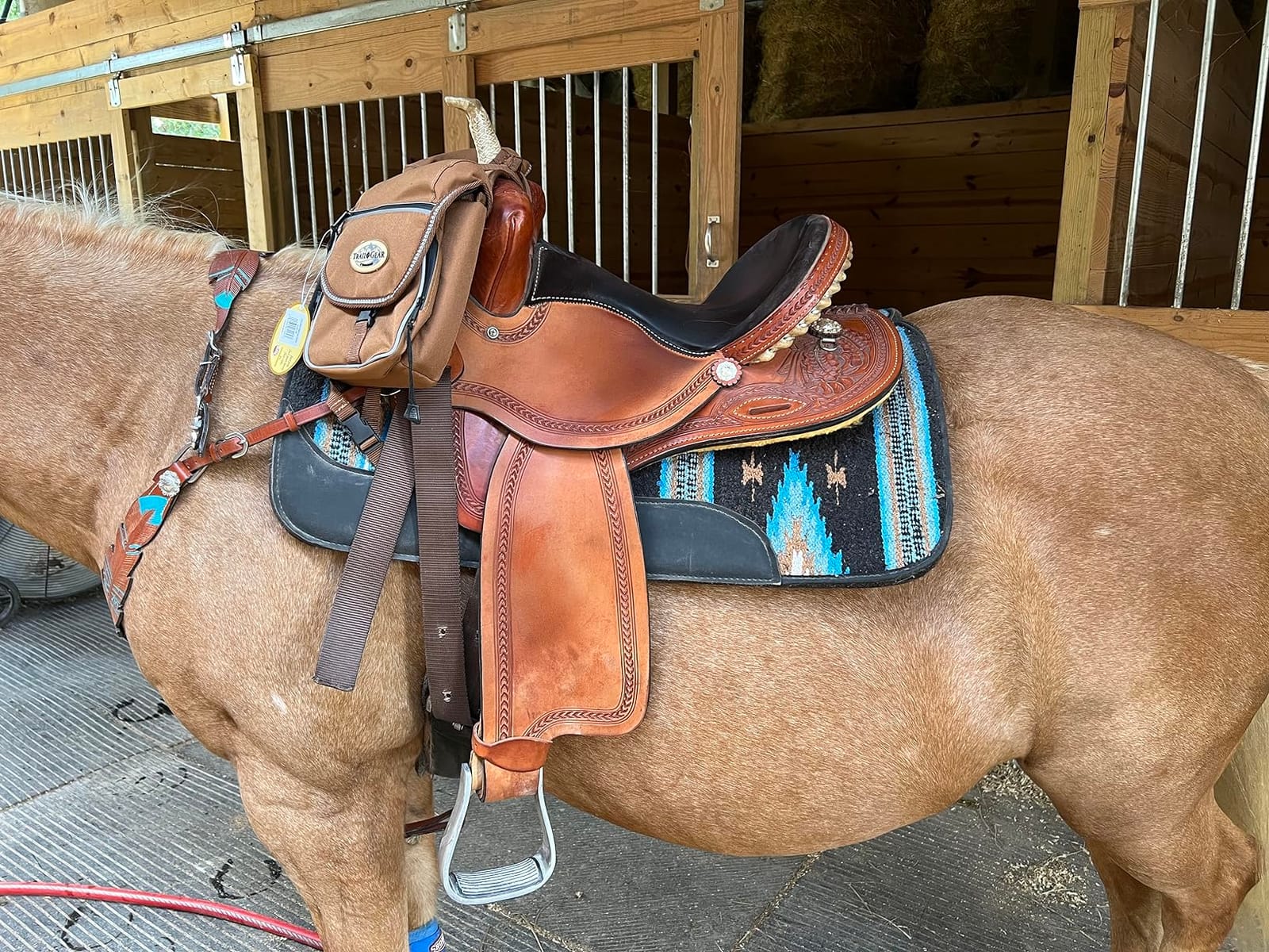 Weaver Leather Trail Gear Pommel Bag customer photo 1