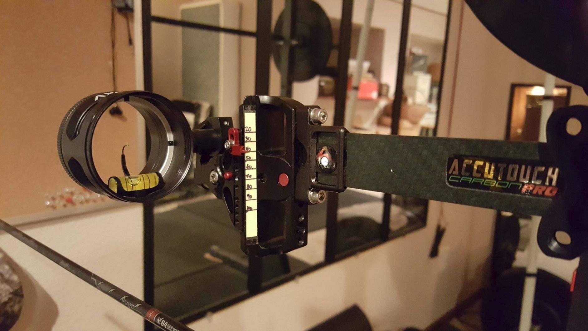 Axcel Archery Sights AccuTouch Carbon Pro Sight with X-41 Scope .010, Right Hand/Left Hand customer photo 1