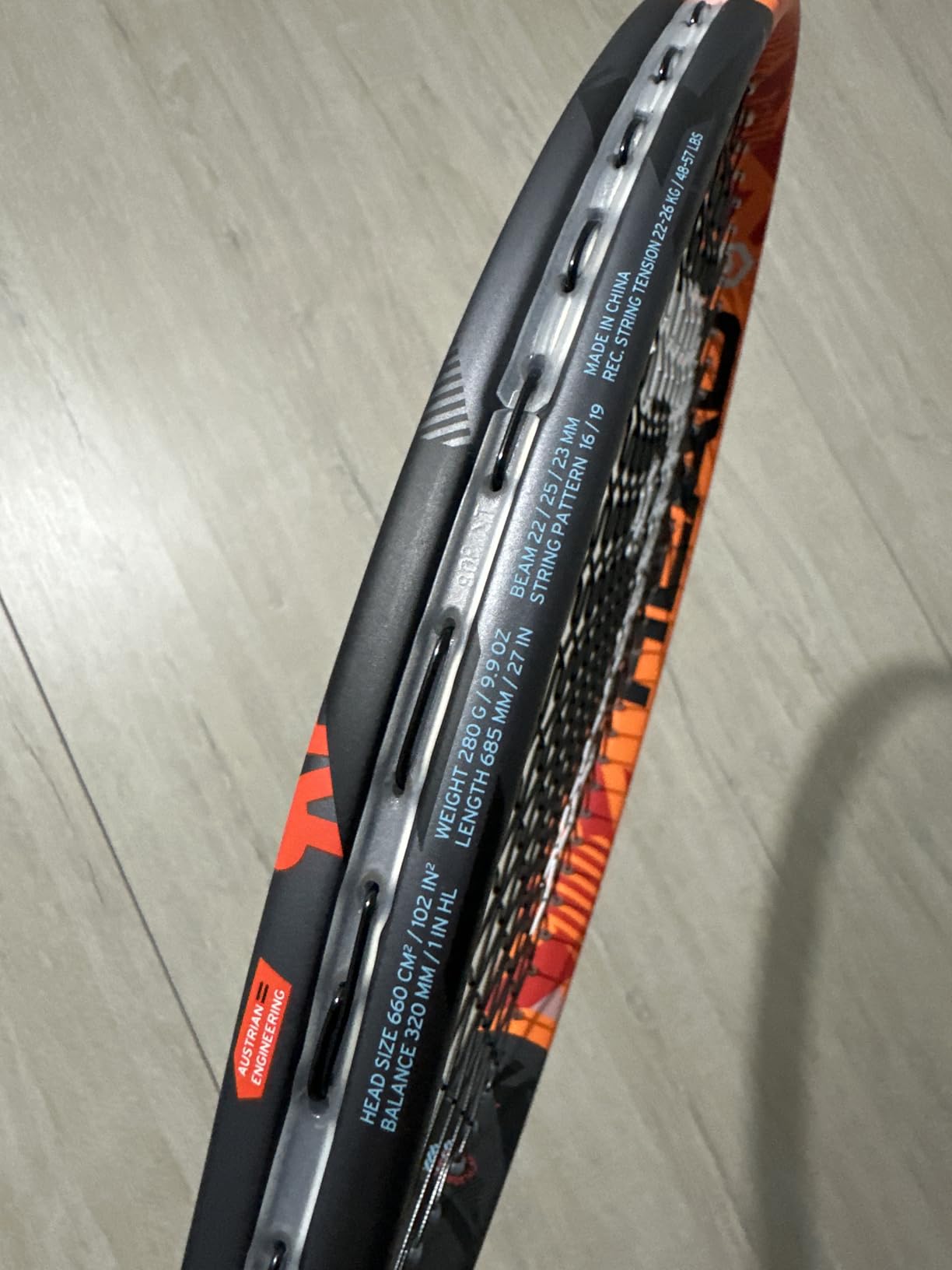 HEAD Graphene XT Radical S Tennis Racket - Pre-Strung 27 Inch Graphite Racquet customer photo 1