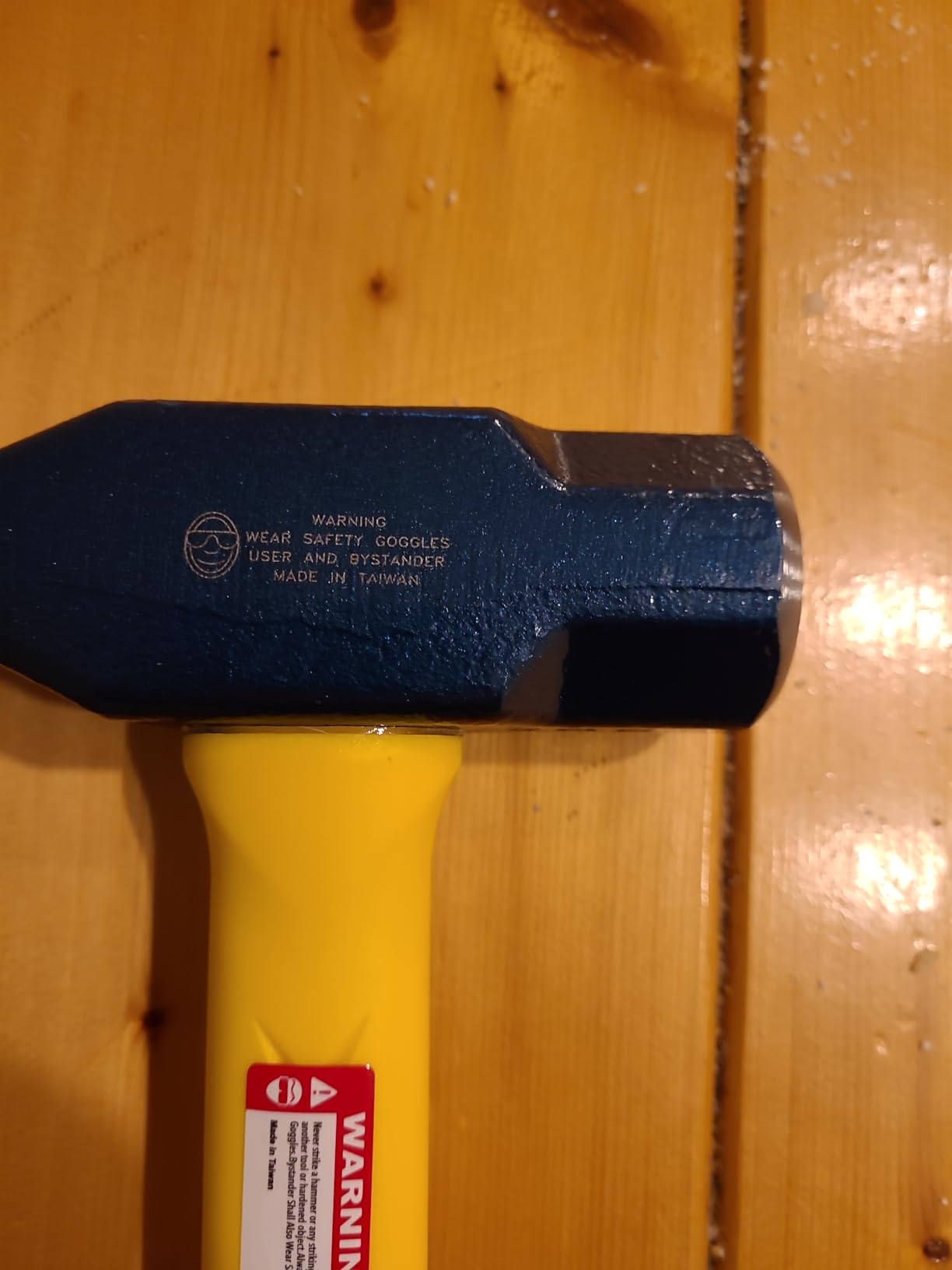 ESTWING Blacksmith's Hammer - 32 oz Metalworking Tool with Fiberglass Handle & No-Slip Cushion Grip - MRF32BS customer photo 1