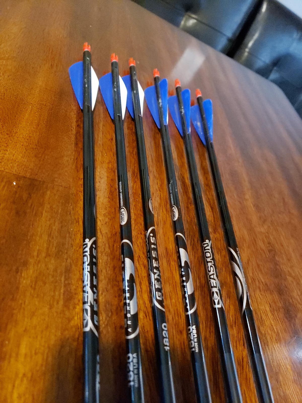 Easton Genesis XX75 Aluminum Arrows with Diamond Vanes, 6 Pack customer photo 1