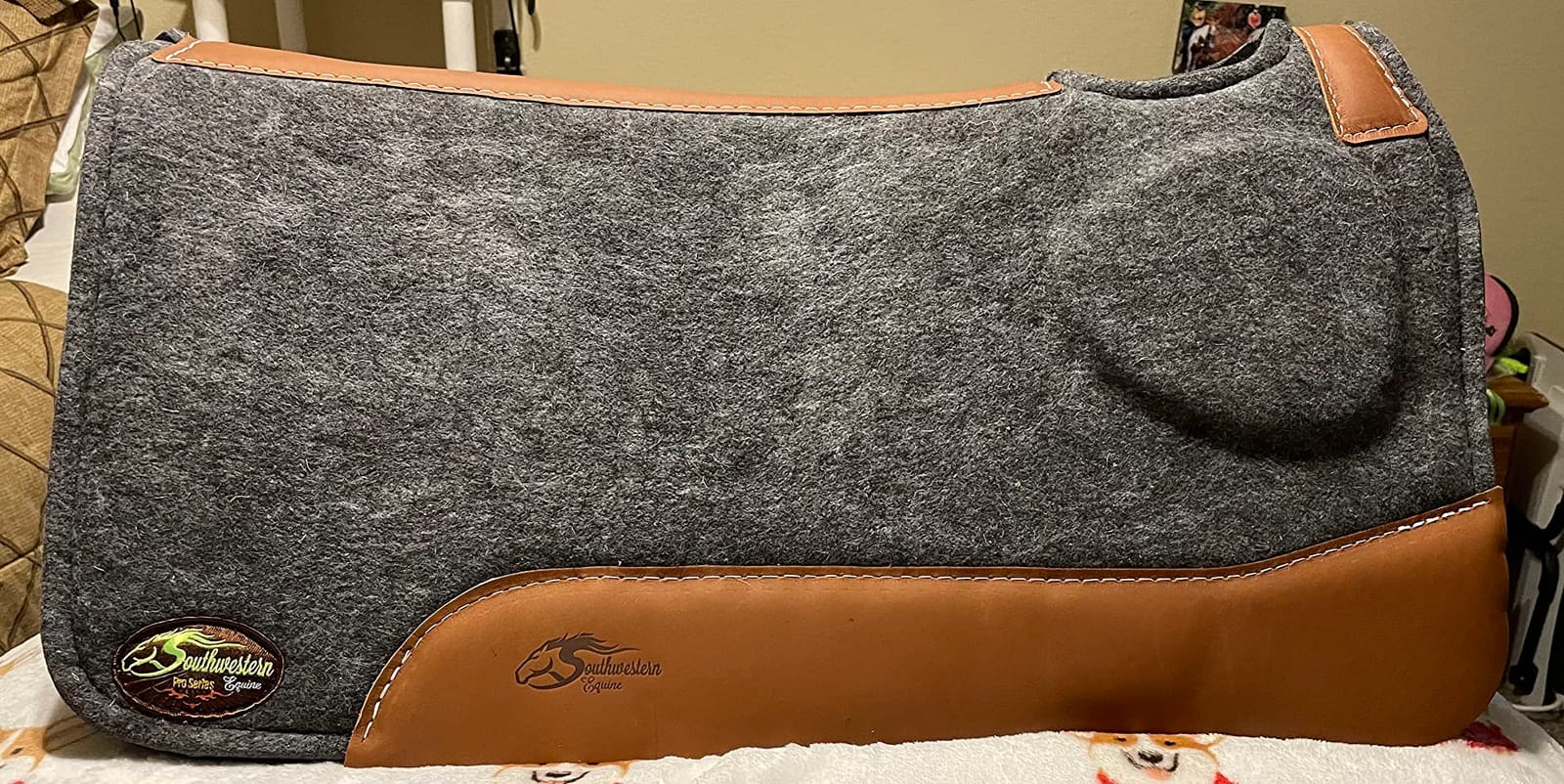 OrthoRide Correction Saddle Pad Western Saddle Pads - Made in USA customer photo 1