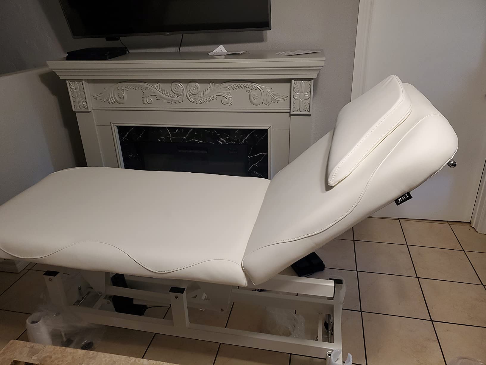 Spa Full Electrical Facial Beauty Bed Spa All Purpose Massage Table Medical Examination Bed with 2 Motors MAR EGEO customer photo 2