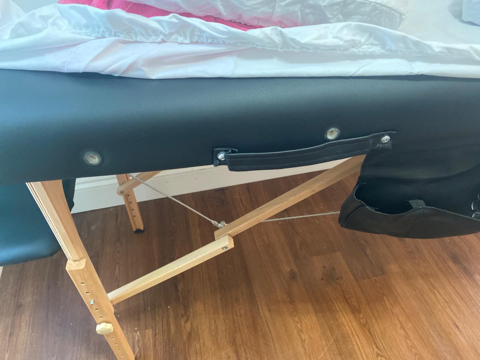 BestMassage Table Massage Bed Spa Bed 73 Inch Heigh Adjustable 2 Folding Portable Massage Table W/ Carry Case Salon Bed customer photo 2