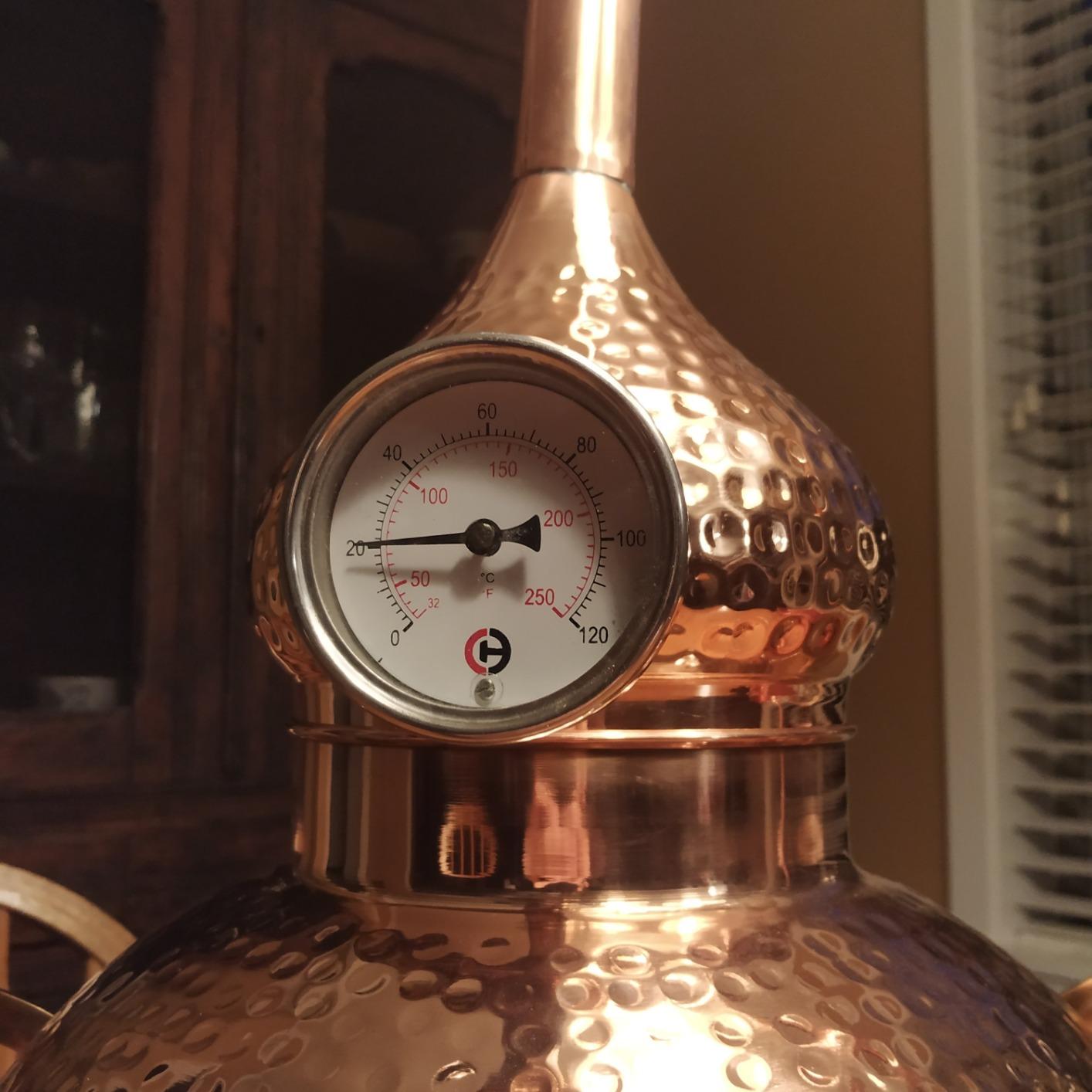5 Gallon Pure Copper Alembic Still for Whiskey, Moonshine, Essential Oils by Copperholic customer photo 1