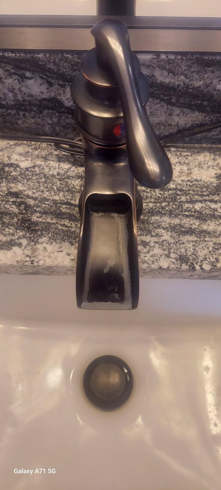 Oil Rubbed Bronze Waterfall Bathroom Faucet Brass Vintage Bath Sink Faucets customer photo 1
