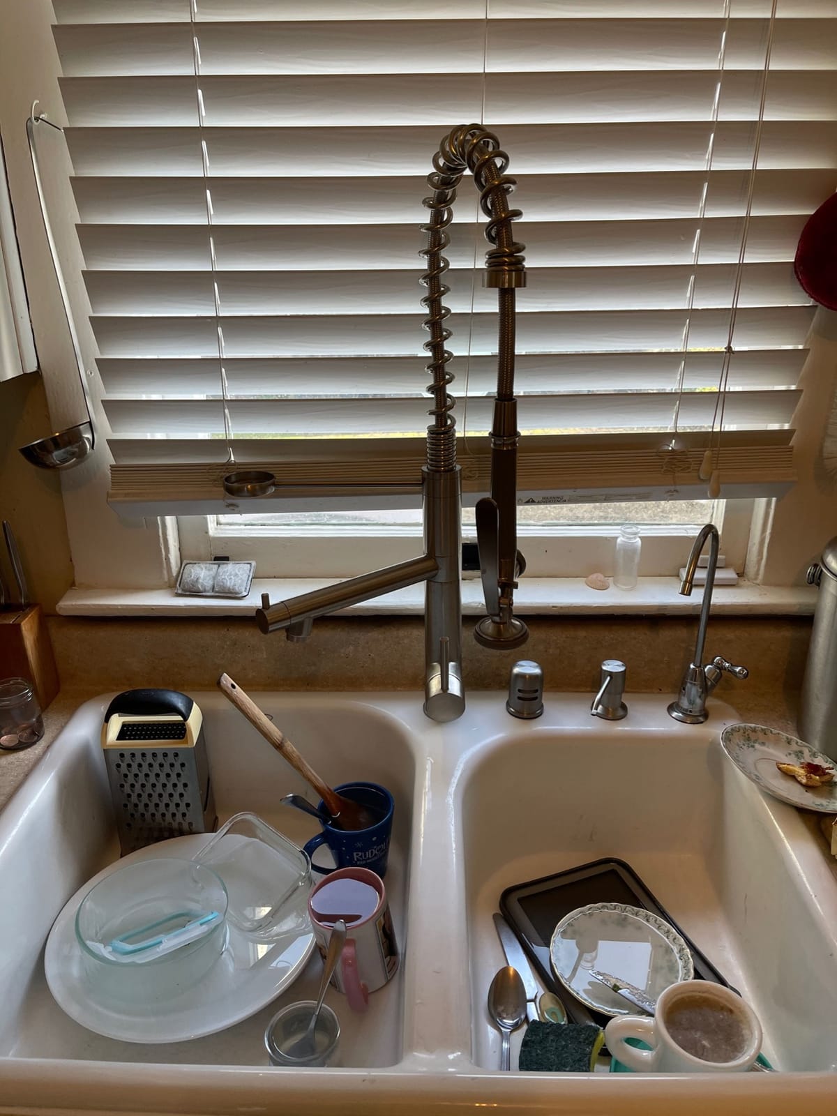 AIMADI Commercial Kitchen Faucet with Pull Down Sprayer,Single Handle customer photo 2