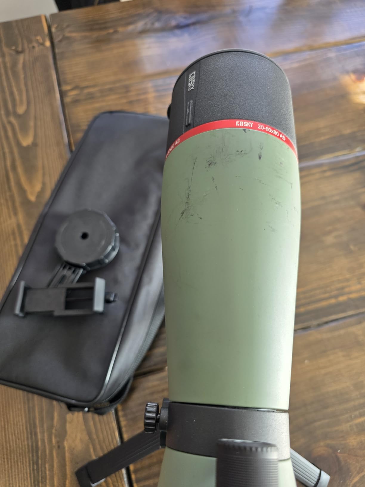 Gosky FalconPro Spotting Scope 20-60x80 Dual Focusing with Tripod customer photo 1