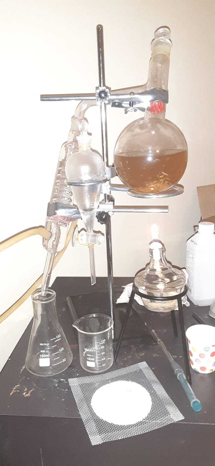 Labware Set 500ml Essential Oil Extraction Distillation Apparatus Water Distiller Purifier Glassware Kits Hydrosol, Home Distillation kit customer photo 2