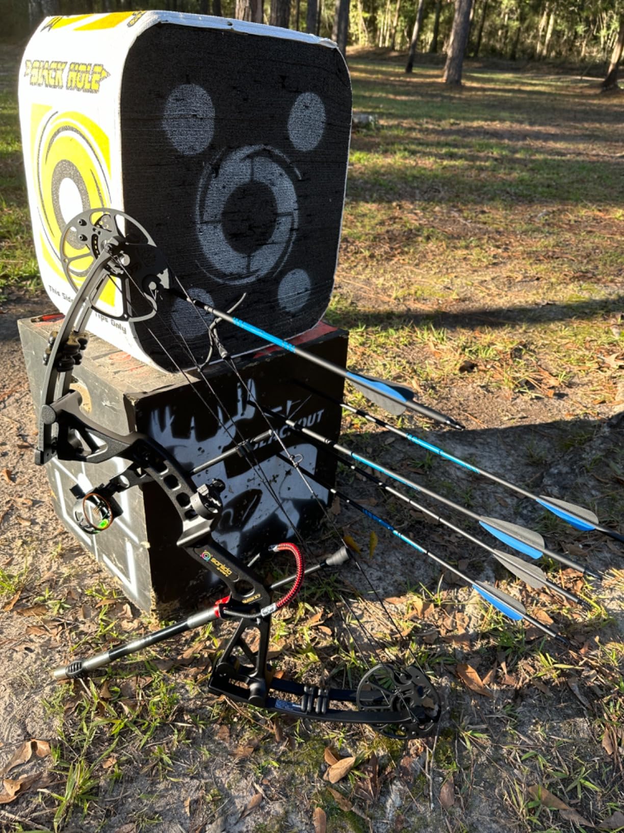 AMEYXGS Archery Bow Stabilizer 3/4/5/10/12/26/28/30 inch Carbon Fiber Bow Balance Bar Stalizer Rod Extension Pole Rod Bow Stabilizer Weight Silencer Damping for Recurve Bow and Compound Bow customer photo 2