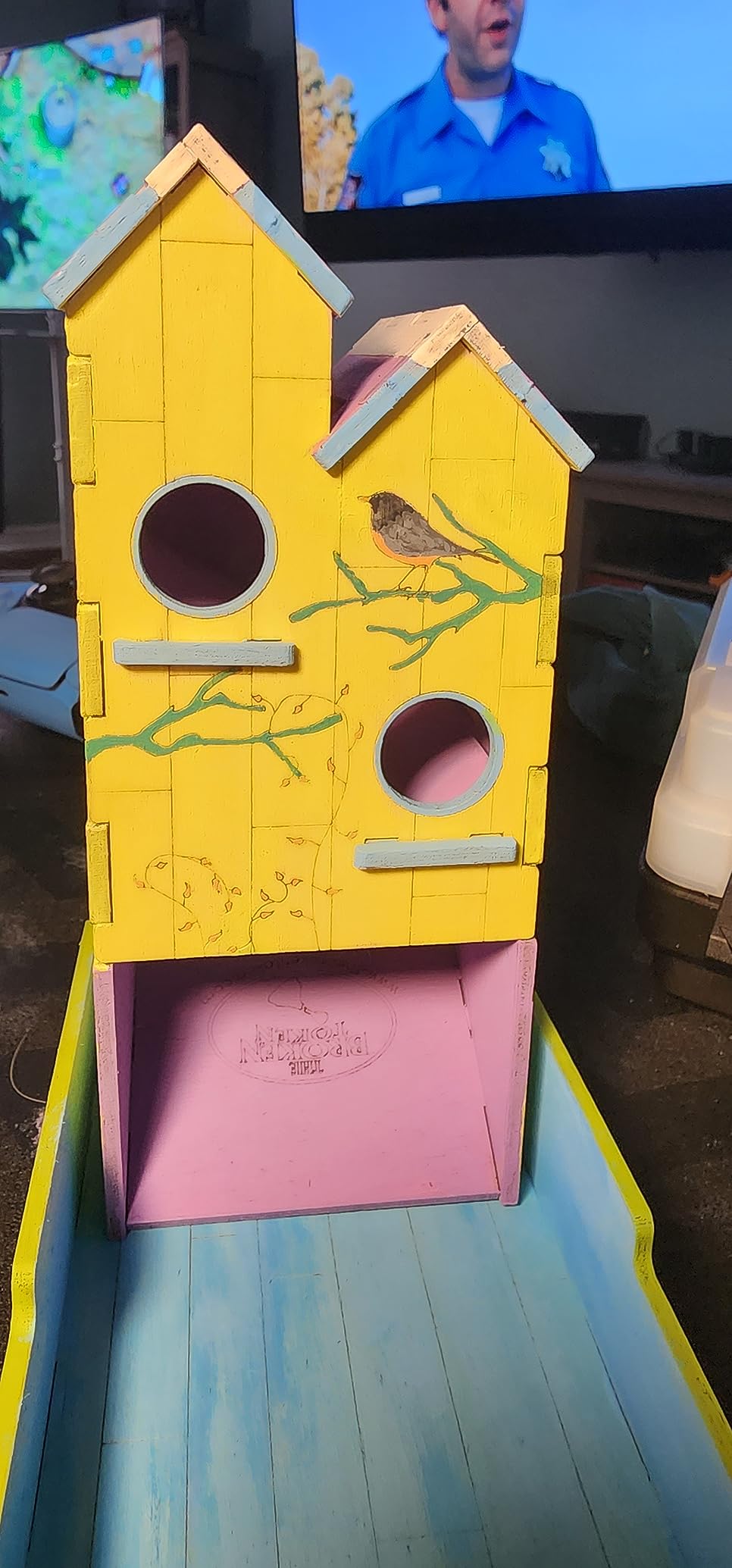 The Broken Token Mini Birdhouse Dice Tower - Wooden Dice Tower customer photo 2